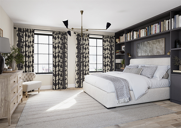 Construct, Warm Black - Made to Measure Curtains - Image 7